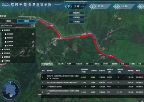 助力重大项目早落地，，，湖南率先实现节地剖析智能化 